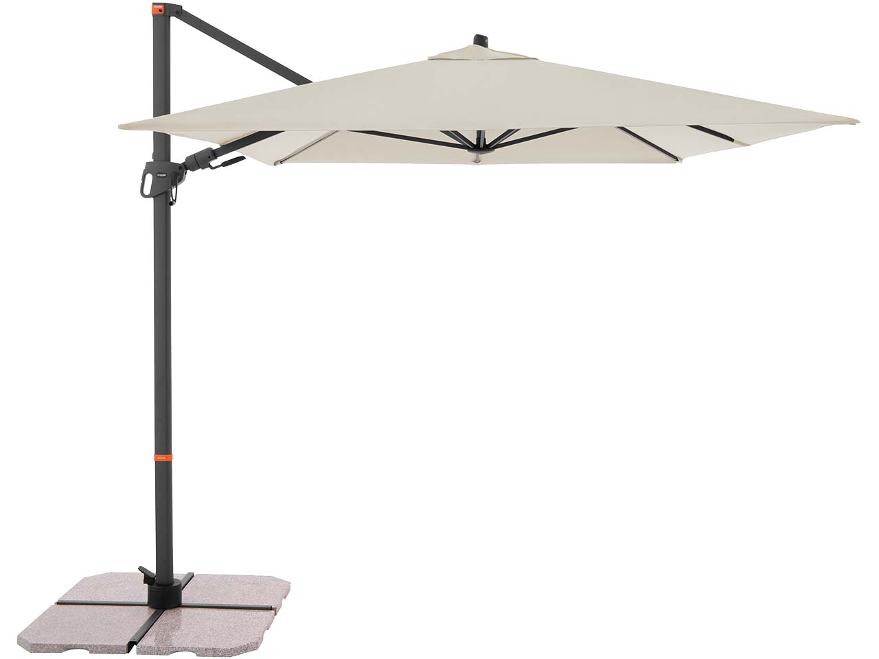 doppler Pendelschirm "myZone AX" 320 x 240 cm, natur