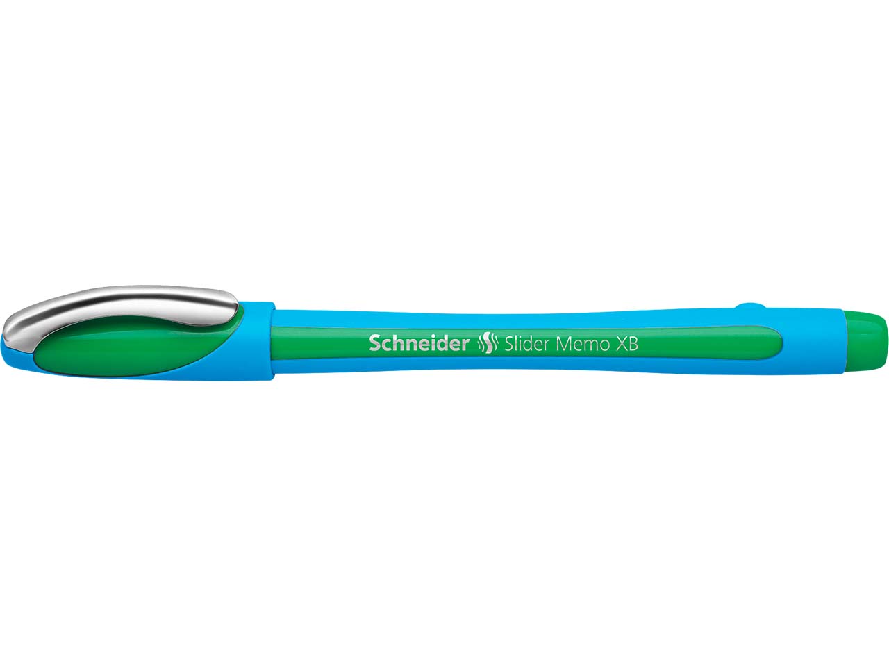 Schneider Kugelschreiber "Slider Memo" grün