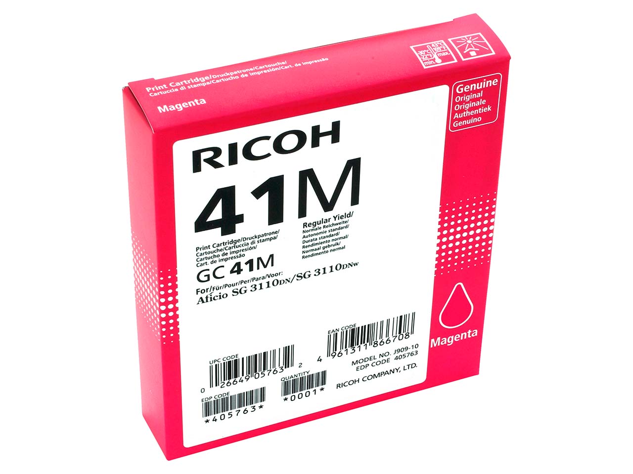 Ricoh Gel-Patrone 405763 magenta