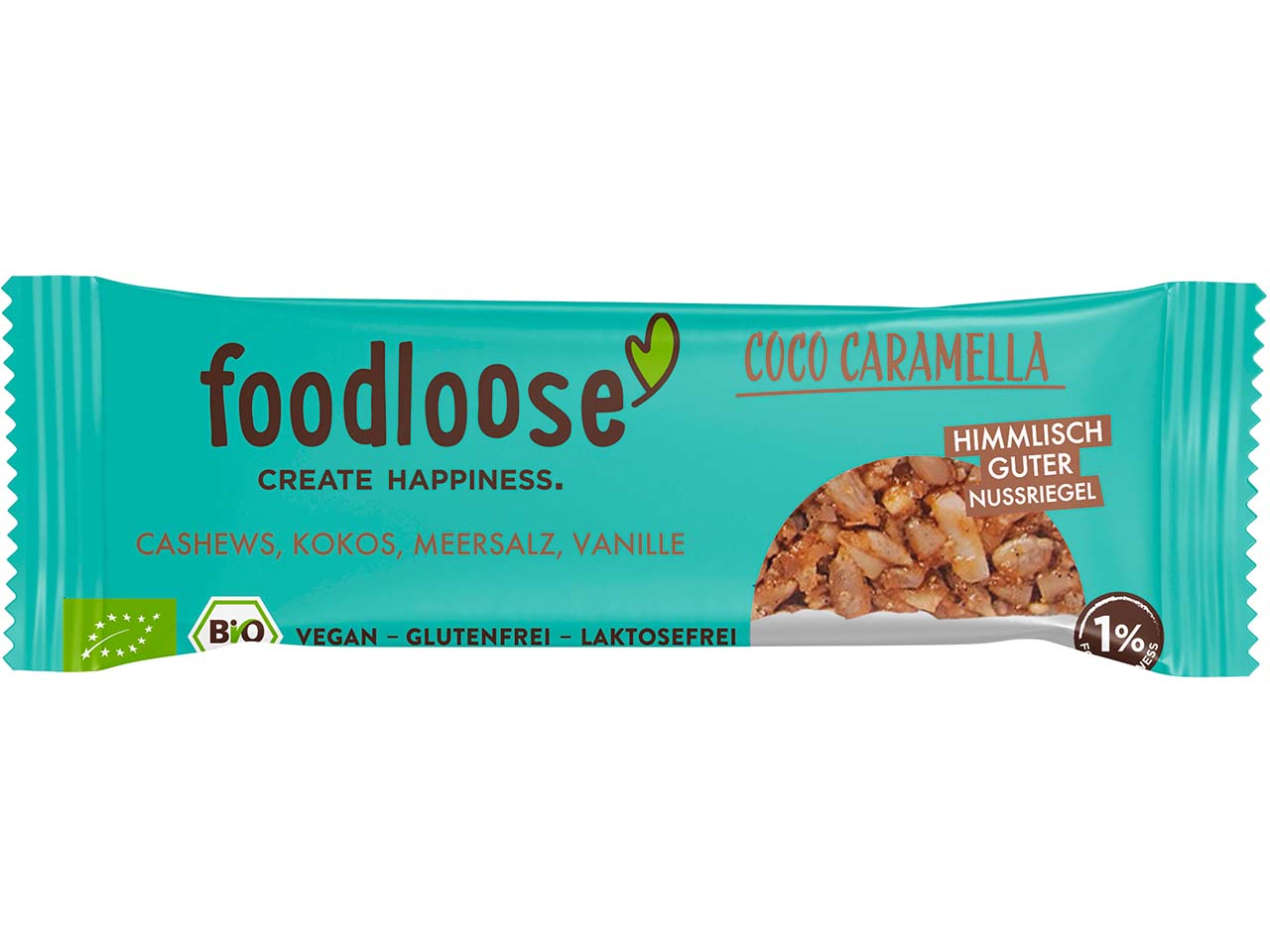 foodloose Bio-Nussriegel "Coco Caramella", 35 g