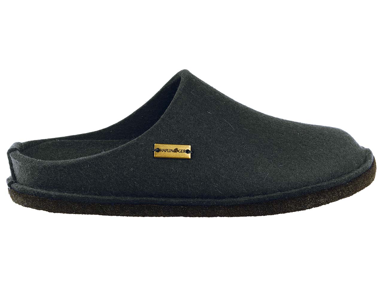 Haflinger Hausschuhe "Flair Soft" graphit, Gr. 37