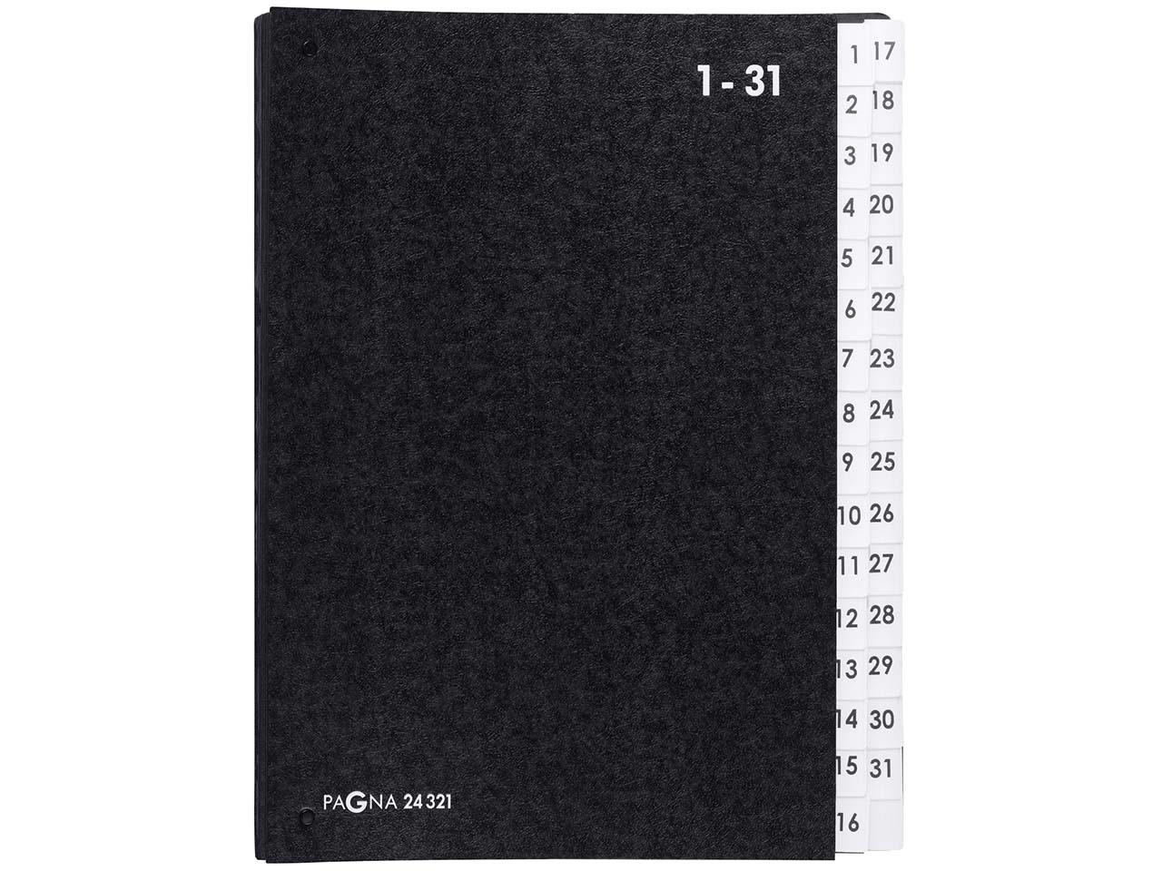 Pagna Pultordner Taben 1-31 schwarz