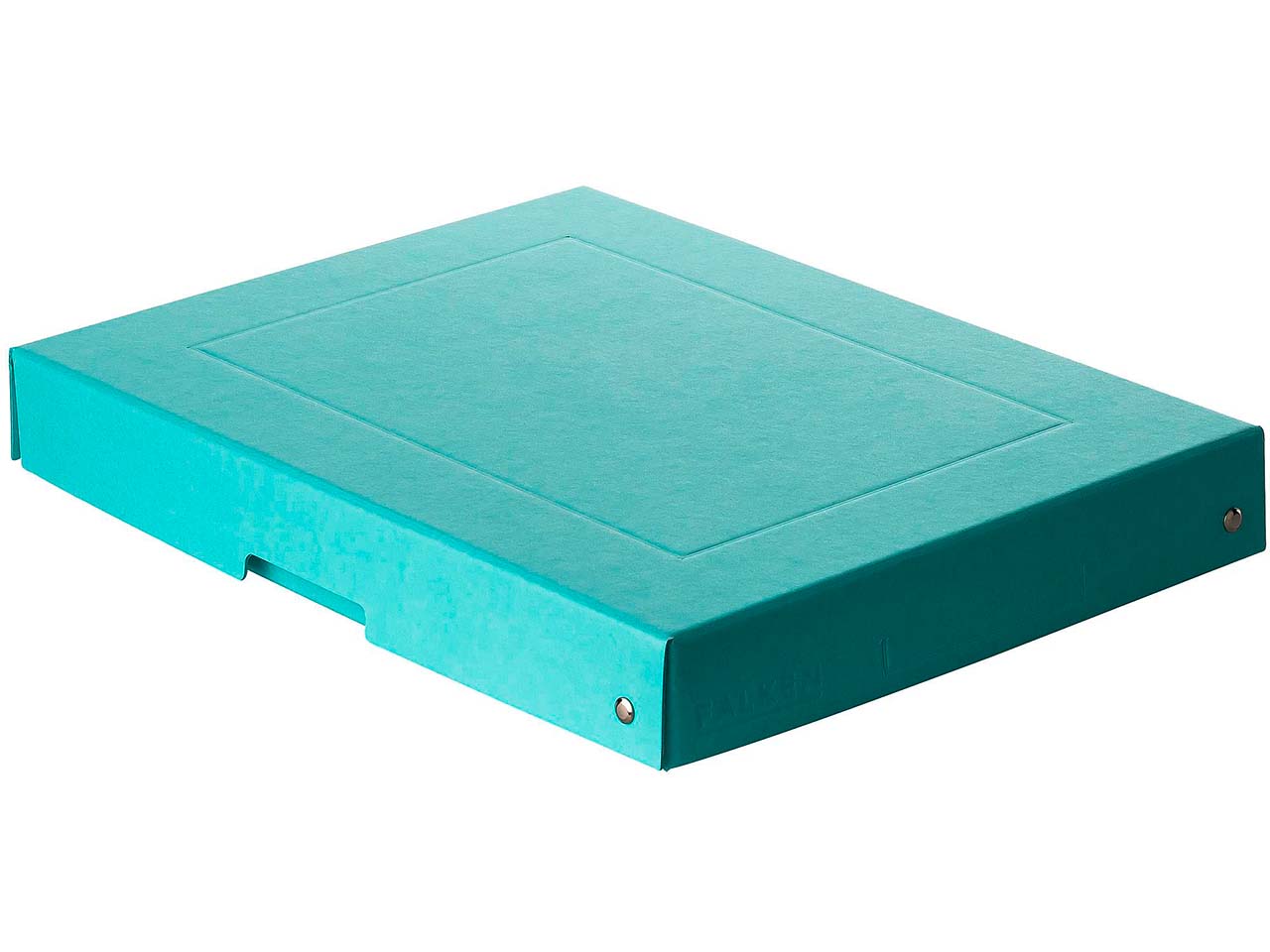 Falken Aufbewahrungsbox "PURE Box" Pastell, DIN A4, 40 mm Höhe, azur