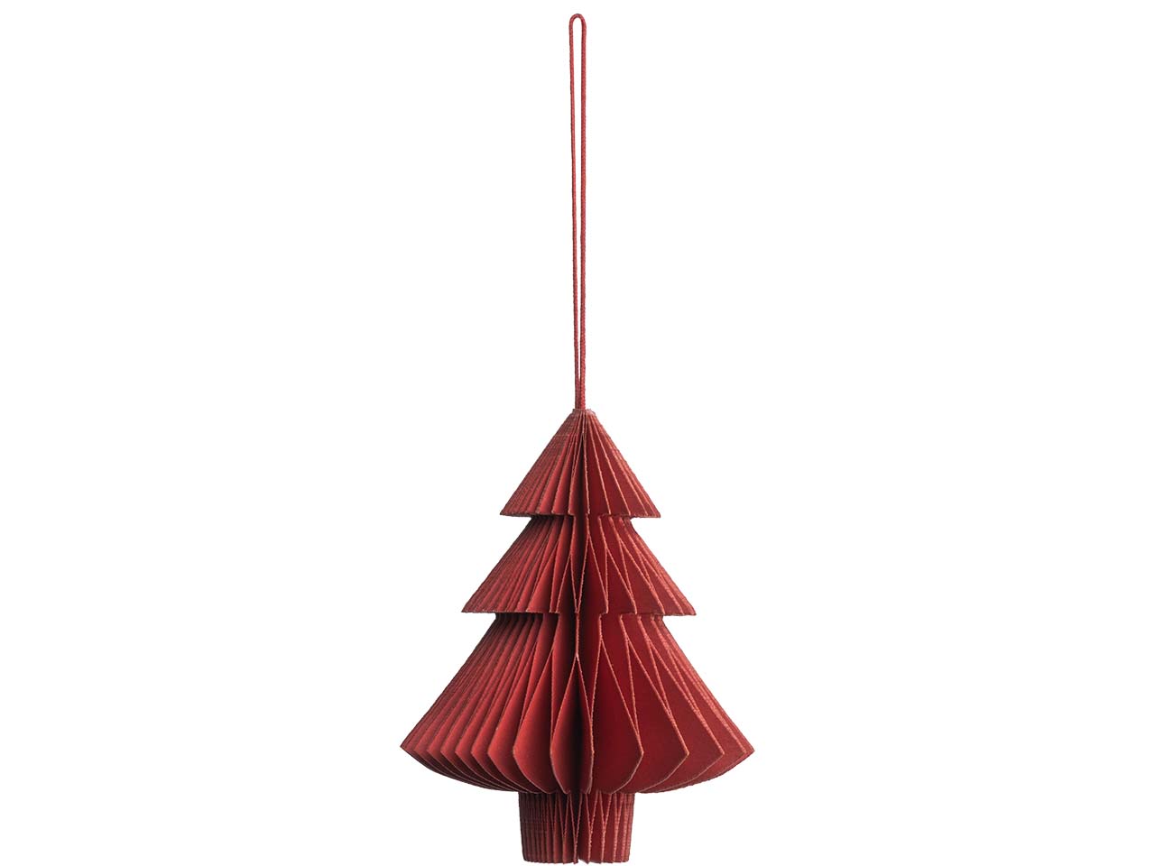 tranquillo Dekoanhänger " RED TREE" aus Papier, rot