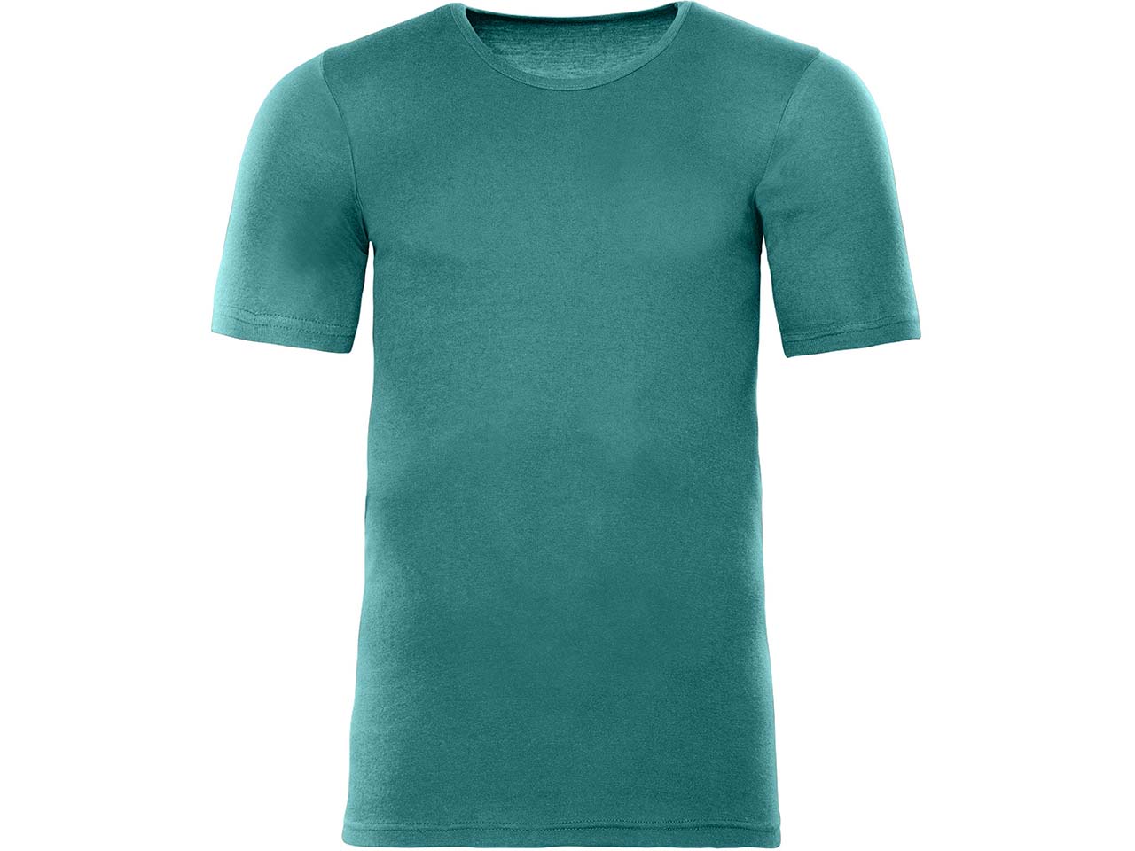 Living Crafts Bio-Herren-T-Shirt "JACOB" mit Rundhalsausschnitt, dark sea, Gr. XL