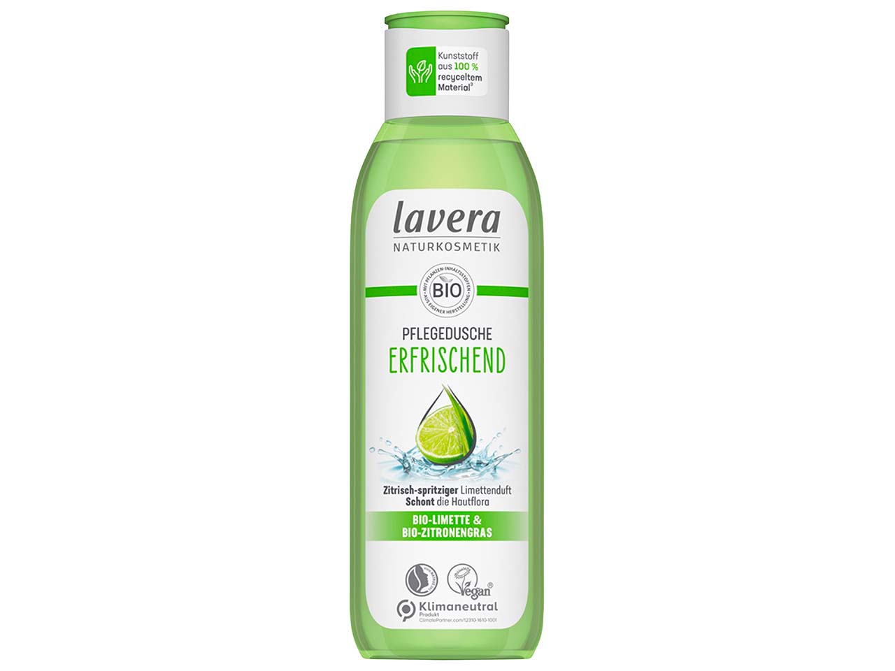lavera Bio-Pflegedusche "erfrischend", 250 ml
