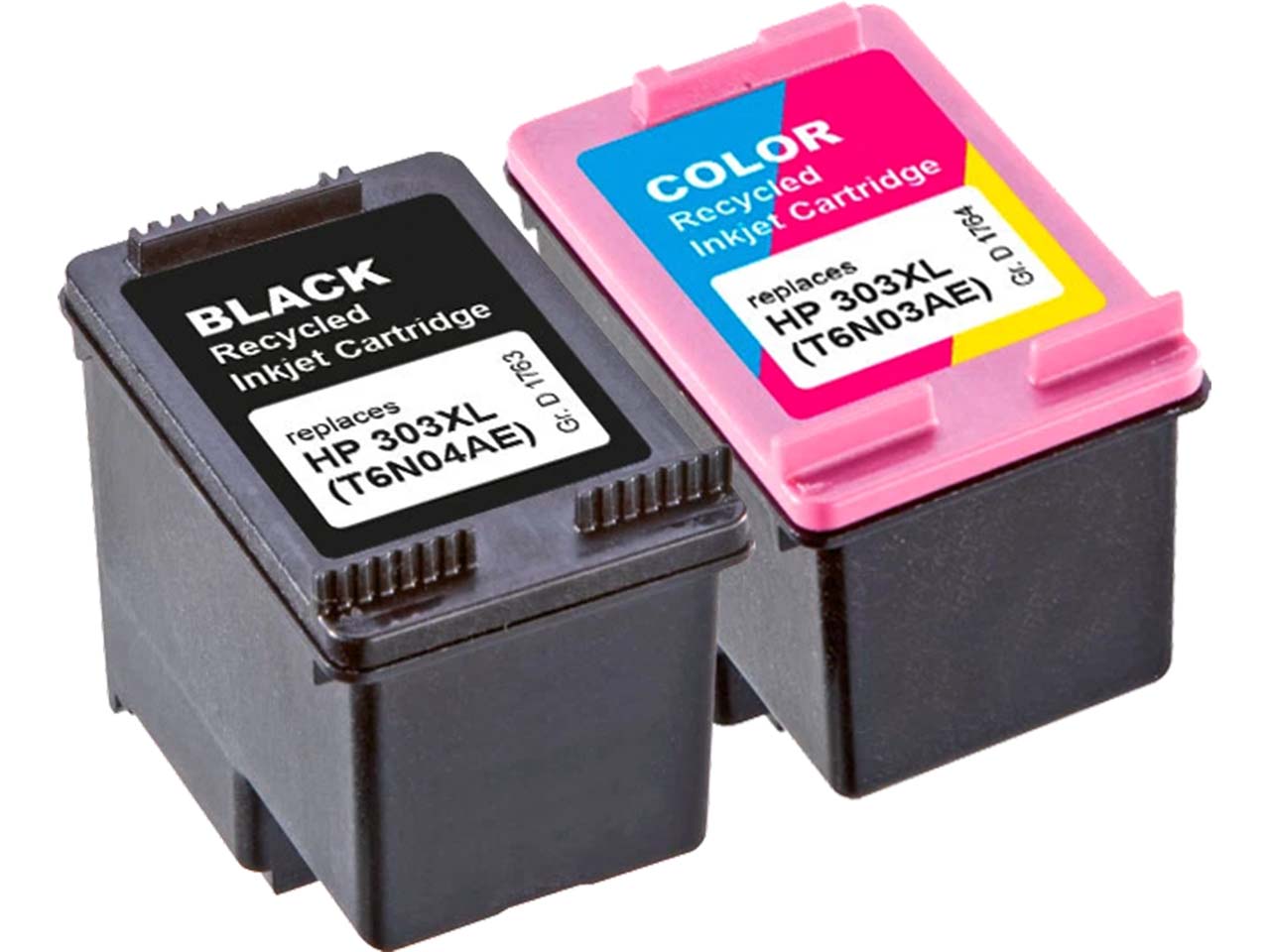 memo 2er Set Druckköpfe ersetzt hp Nr. 303XL schwarz, color