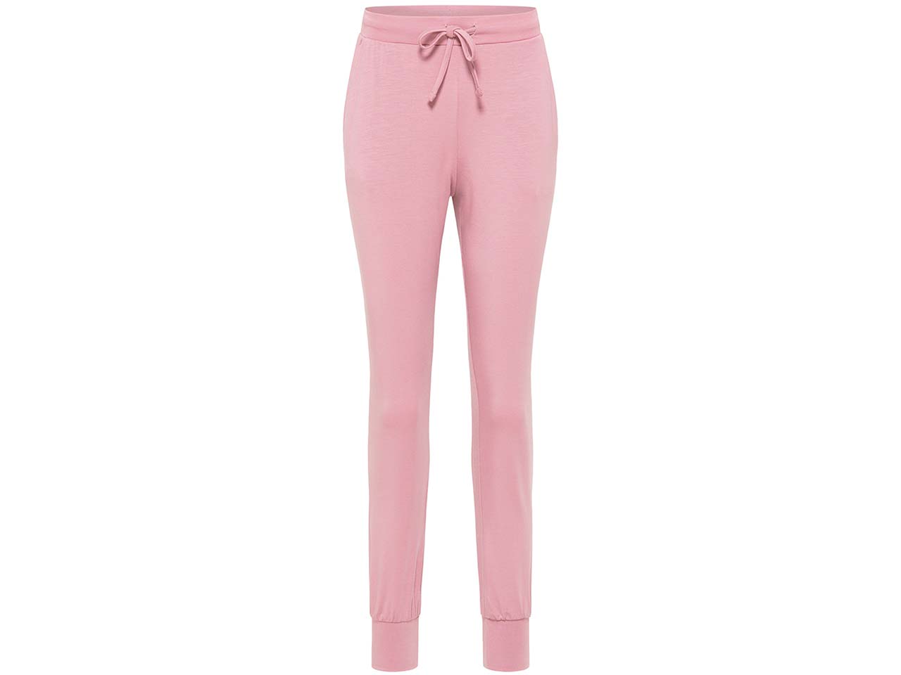 tranquillo Damen-Jogginghose mit Seitentaschen aus Tencel, vintage pink, Gr. M