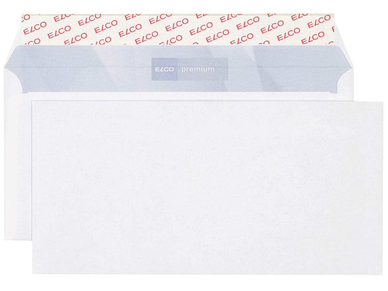 200 ELCO Office Briefumschläge, in Shopbox, DIN lang+, mit Haftklebung, ohne Fenster
