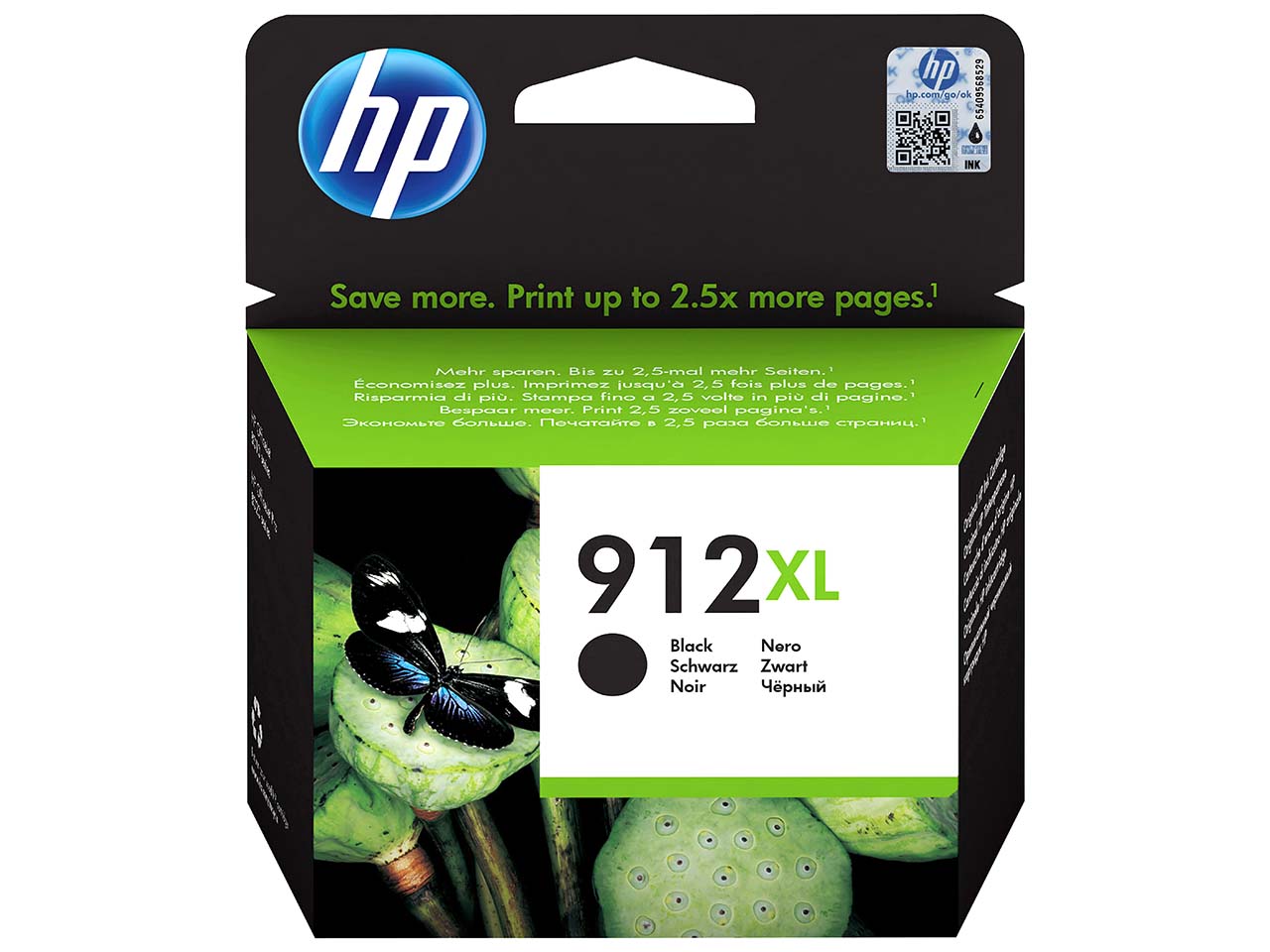hp Tintenpatrone 3YL84AE, Nr. 912 XL schwarz