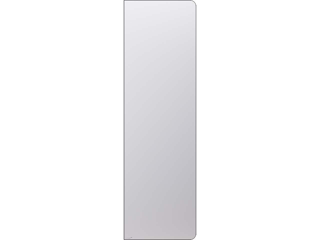 Legamaster Whiteboard "WALL-UP" mit abgerundeten Ecken rechts, 200 x 59,5 cm (B x H)