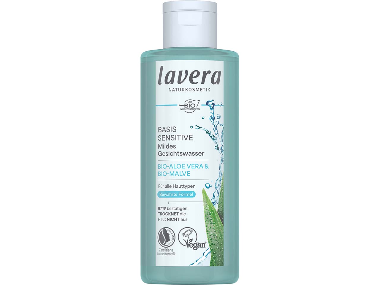 lavera Bio-Mildes-Gesichtswasser "basis sensitiv", 200 ml