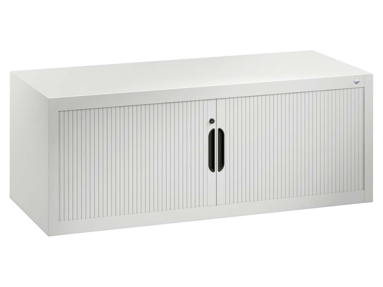 Rollladenaufsatz-Schrank lichtgrau 120cm