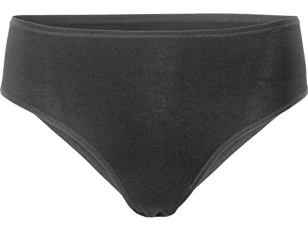 Living Crafts 2er-Pack Bio-Damen-Slip 'TARISSA' mit Spitze, black, Gr. XS