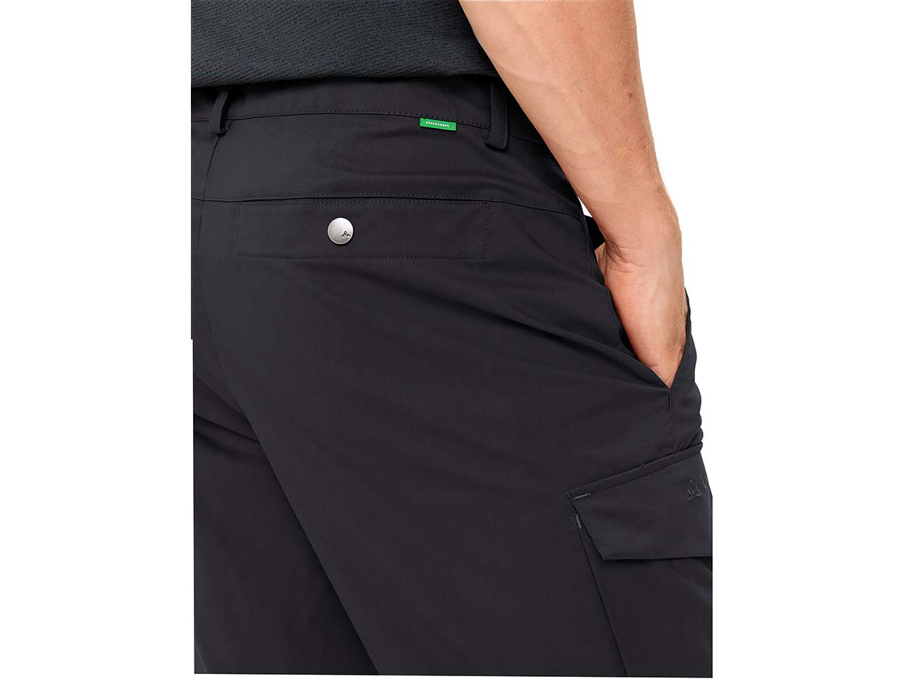 VAUDE Herren-Cargoshort 'Neyland' mit 5 Taschen, black, Gr. 48