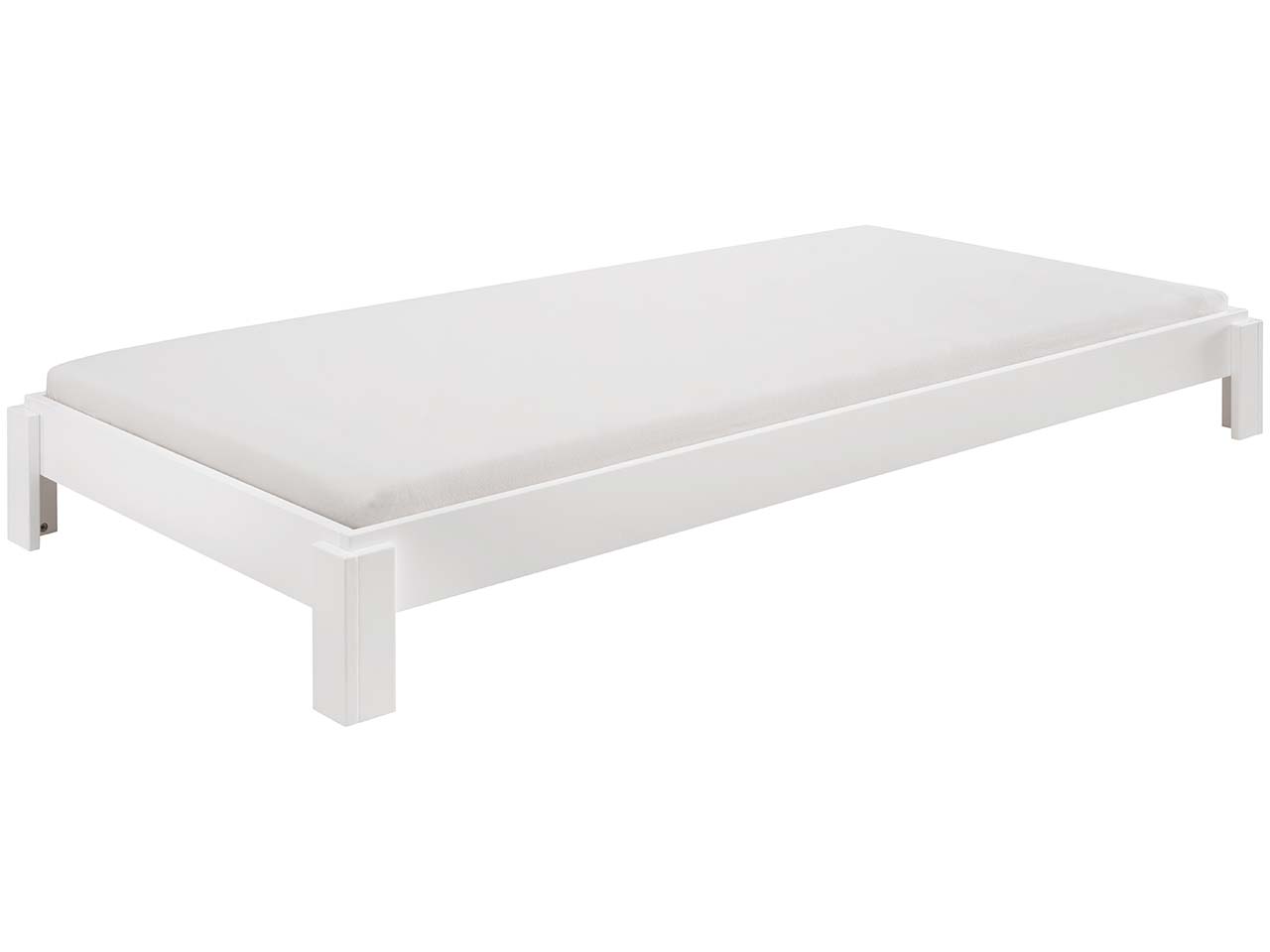 Stapelbett 'Denver 2.0', Buche lackiert, 90 x 200 cm