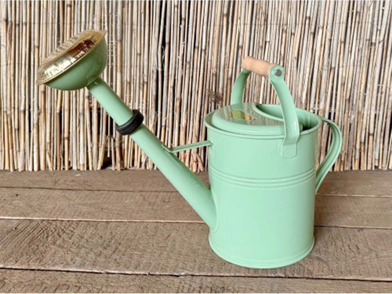 Gießkanne aus feuerverzinktem Stahlblech, 5 l, grün