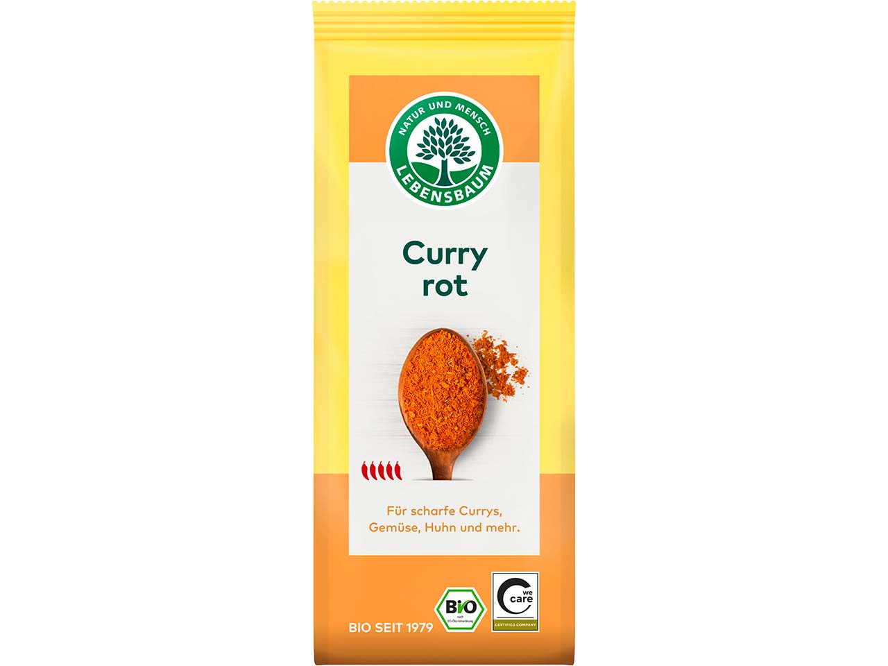 LEBENSBAUM Bio-Gewürzmischung "Rotes Curry" 50 g
