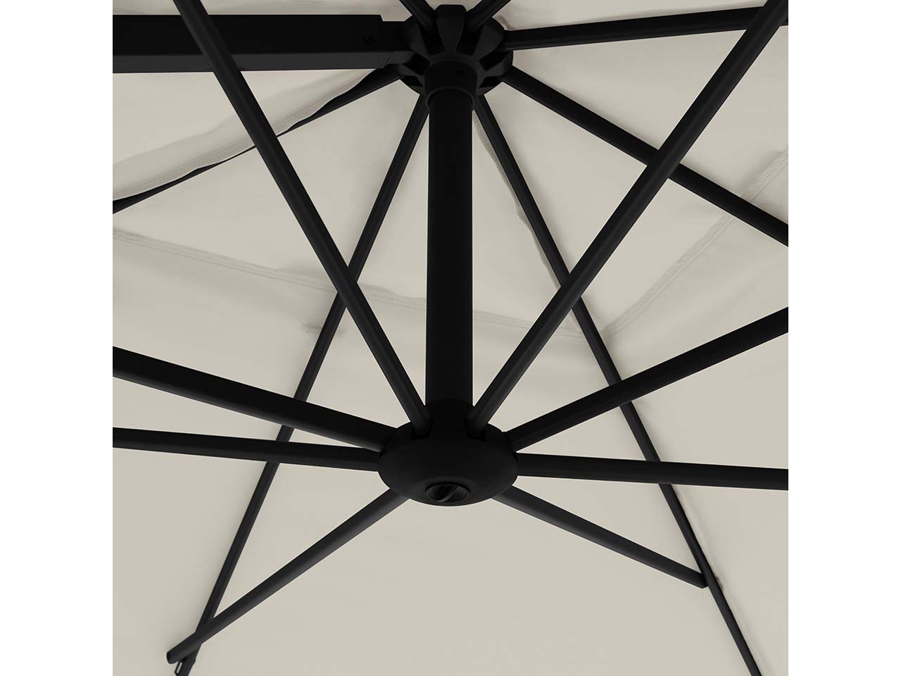 doppler Pendelschirm "myZone AX" 210 x 210 cm, natur