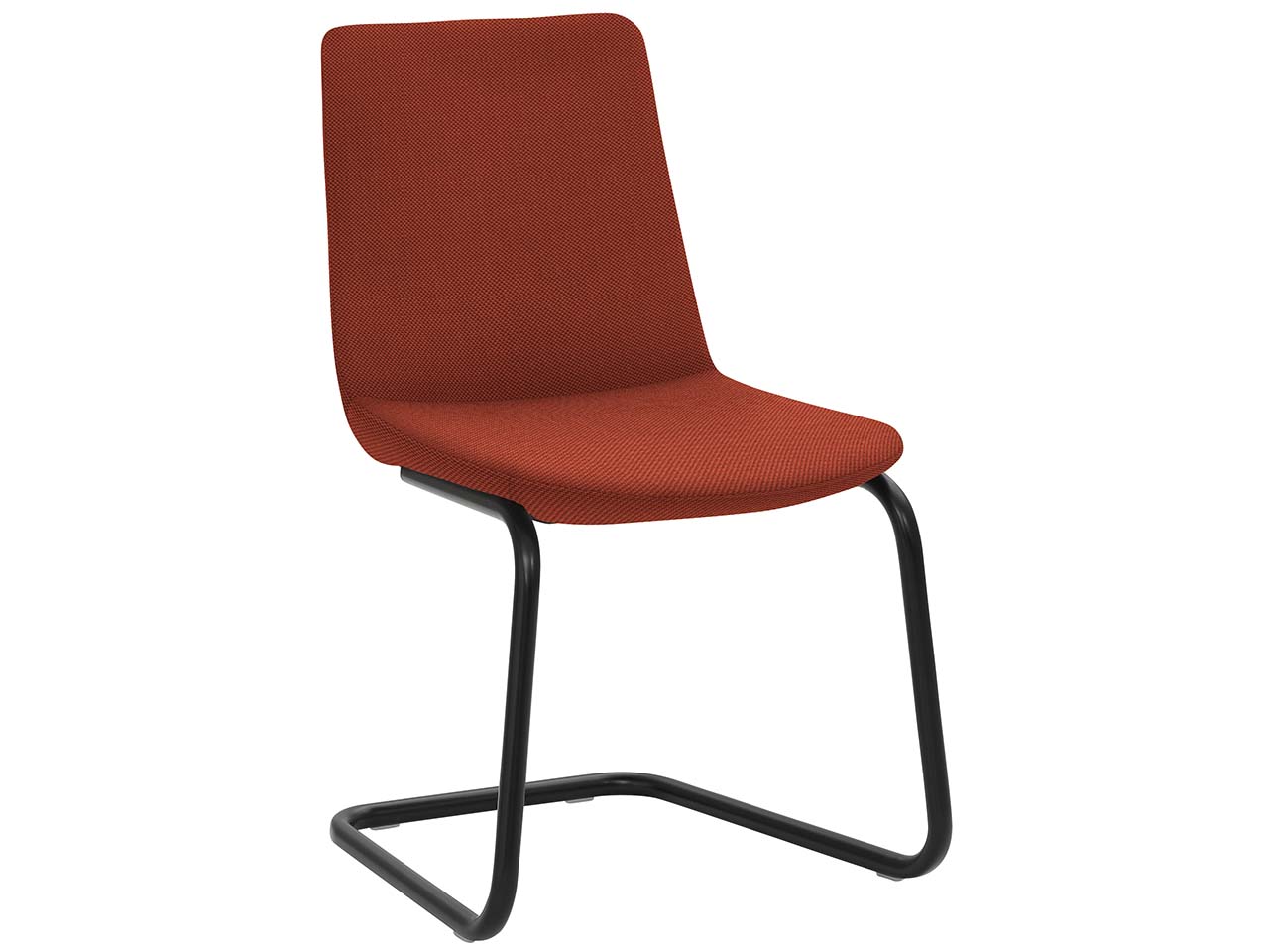 Freischwinger "2008" orangerot