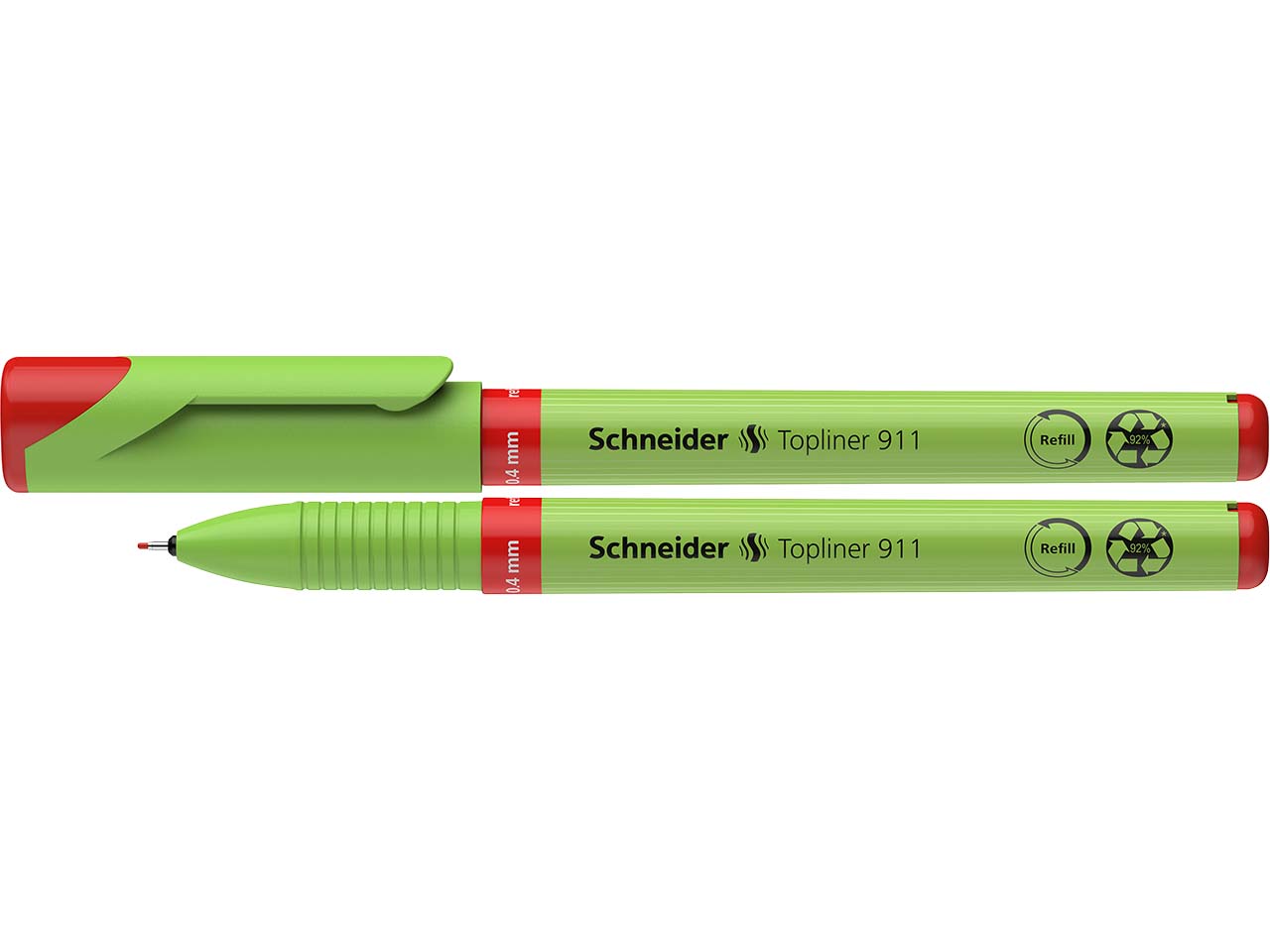 Schneider Topliner 911 Stift rot