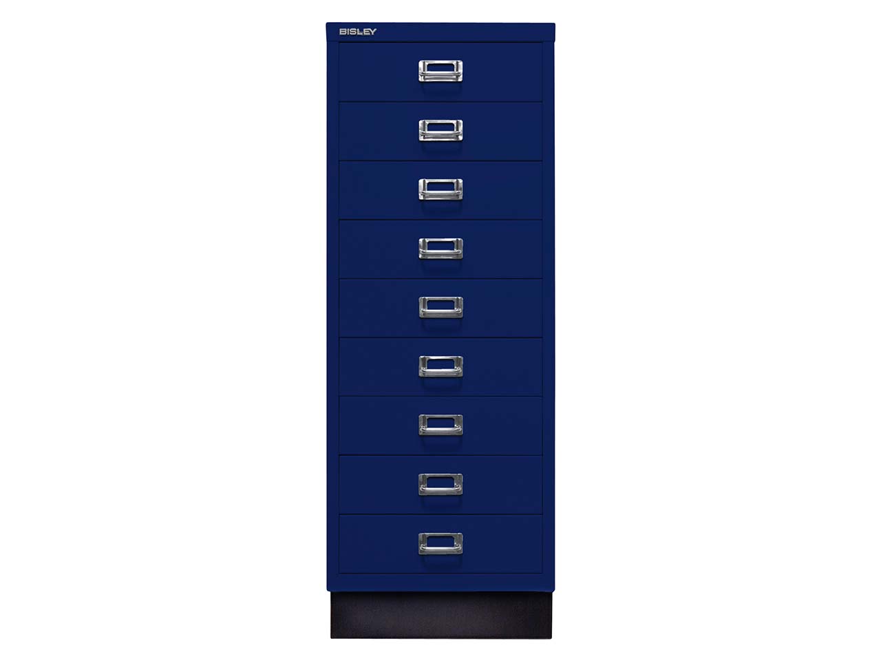BISLEY Schubladenschrank "MultiDrawer" DIN A3 mit 9 Schubladen oxfordblau