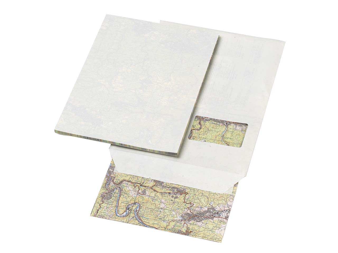 50 Blatt A4 DRP Einzelblatt im C4 Kuvert