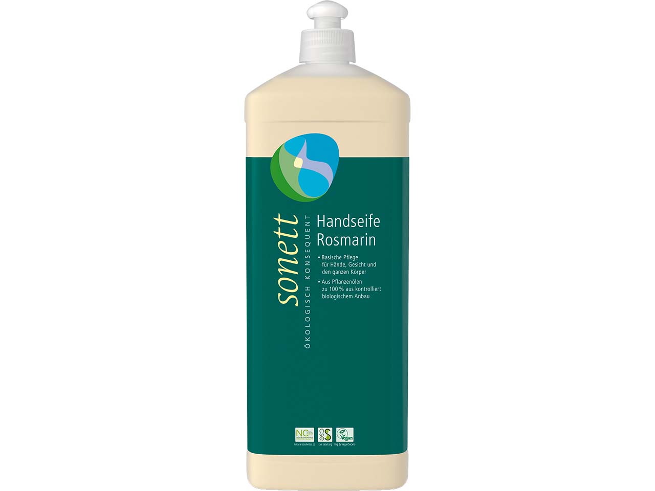 Sonett Flüssigseife "Rosmarin" Nachfüllung, 1 l