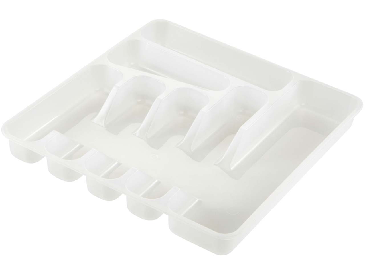 keeeper Besteckkasten geschlossen "Pablo" mit 7 Fächern, 39,5 x 37 x 5 cm, transparent