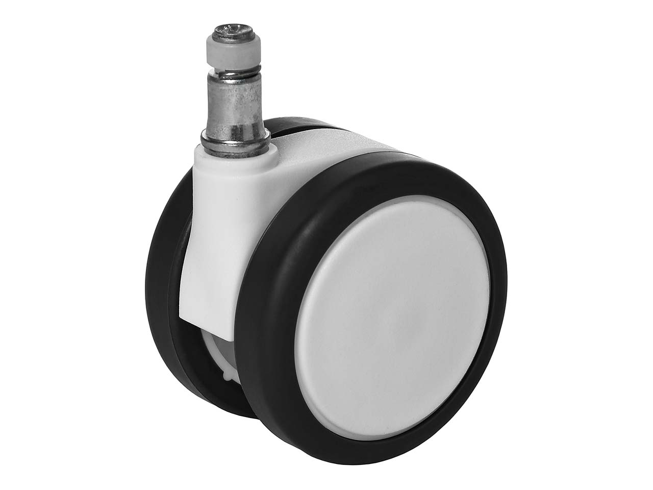 Topstar Weiche Rollen für harte Böden "Designhartbodenrollen", weiß, 5 Stk.