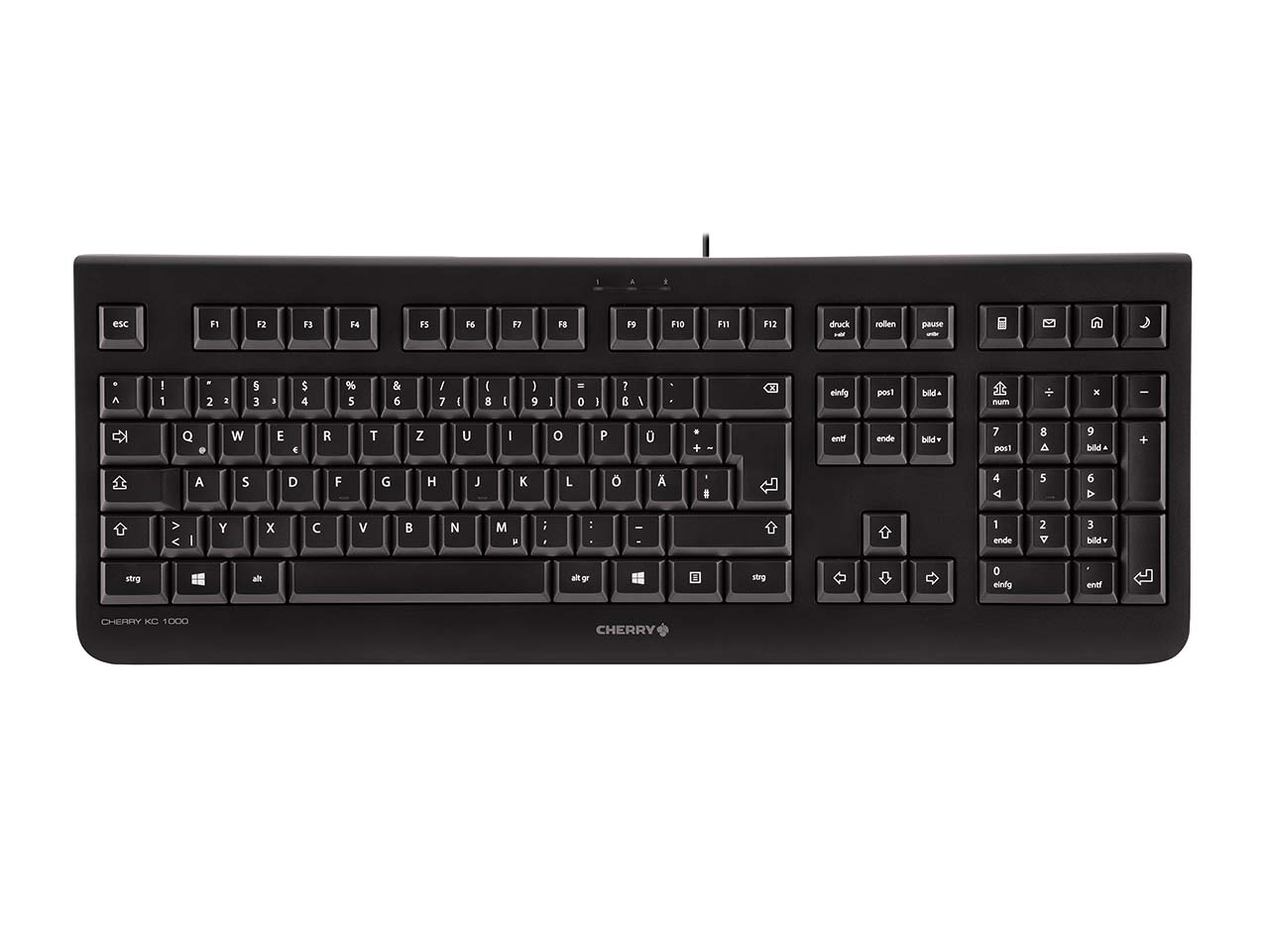 Cherry Tastatur 'KC 1000' schwarz