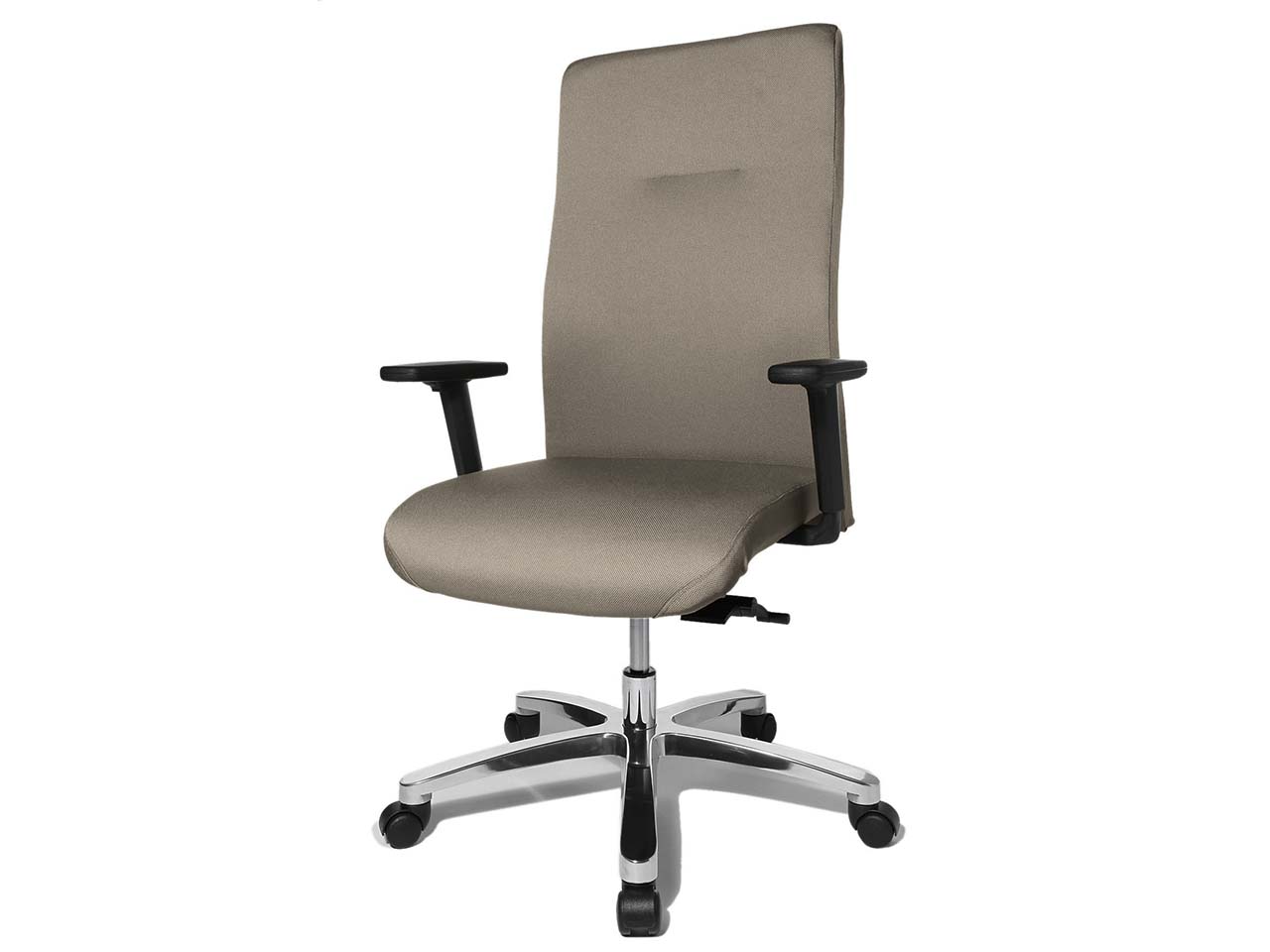 Topstar Bürodrehstuhl "Big Star" mit Armlehnen grau