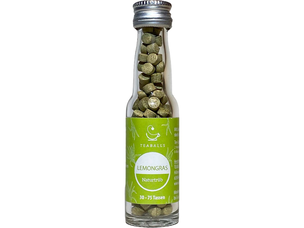 TEABALLS Bio-Kräutertee Lemongras, 12 g
