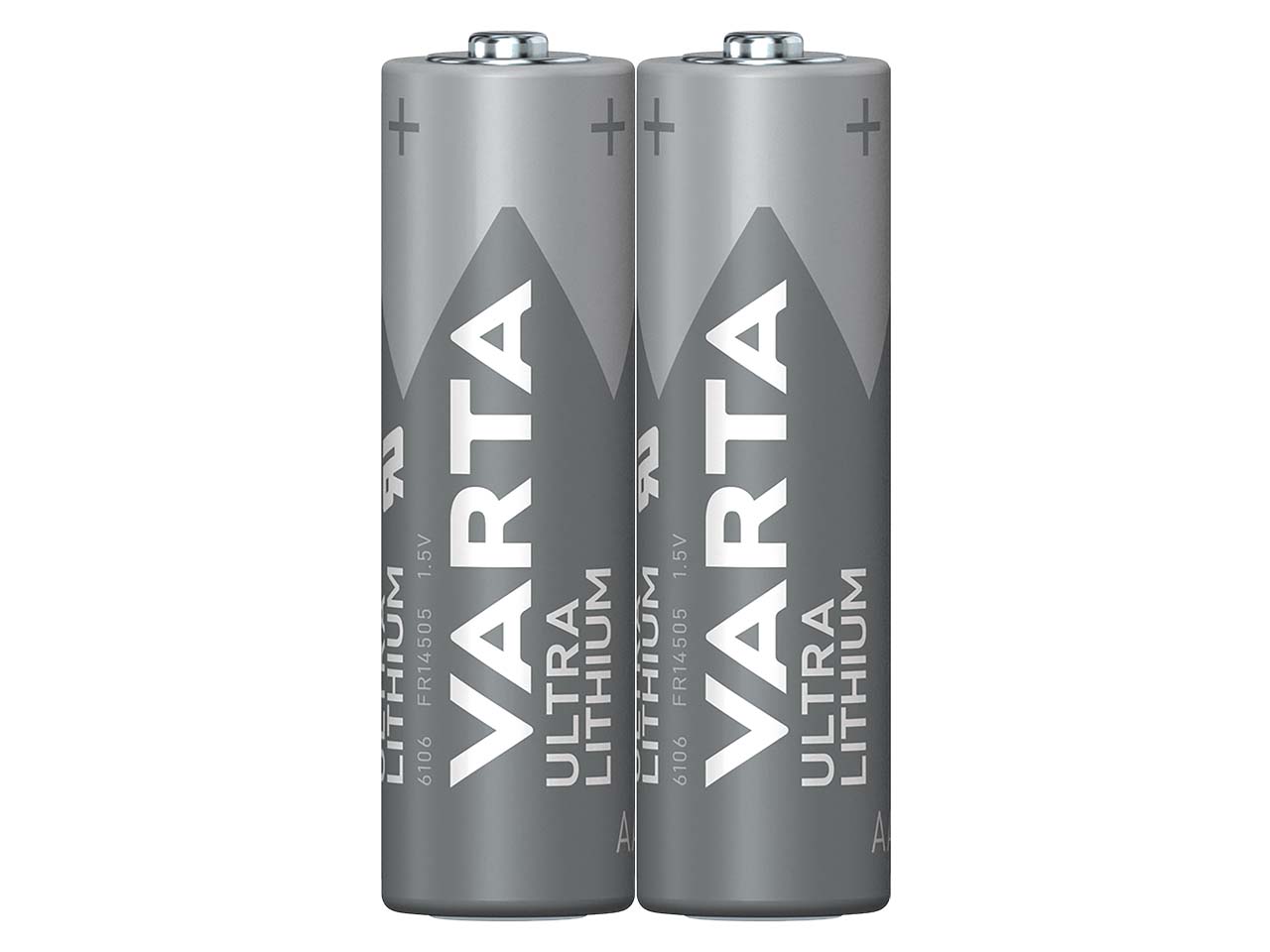 Varta Lithium-Batterien "Ultra" Mignon AA, FR06, 1,5 V, 2 Stk.