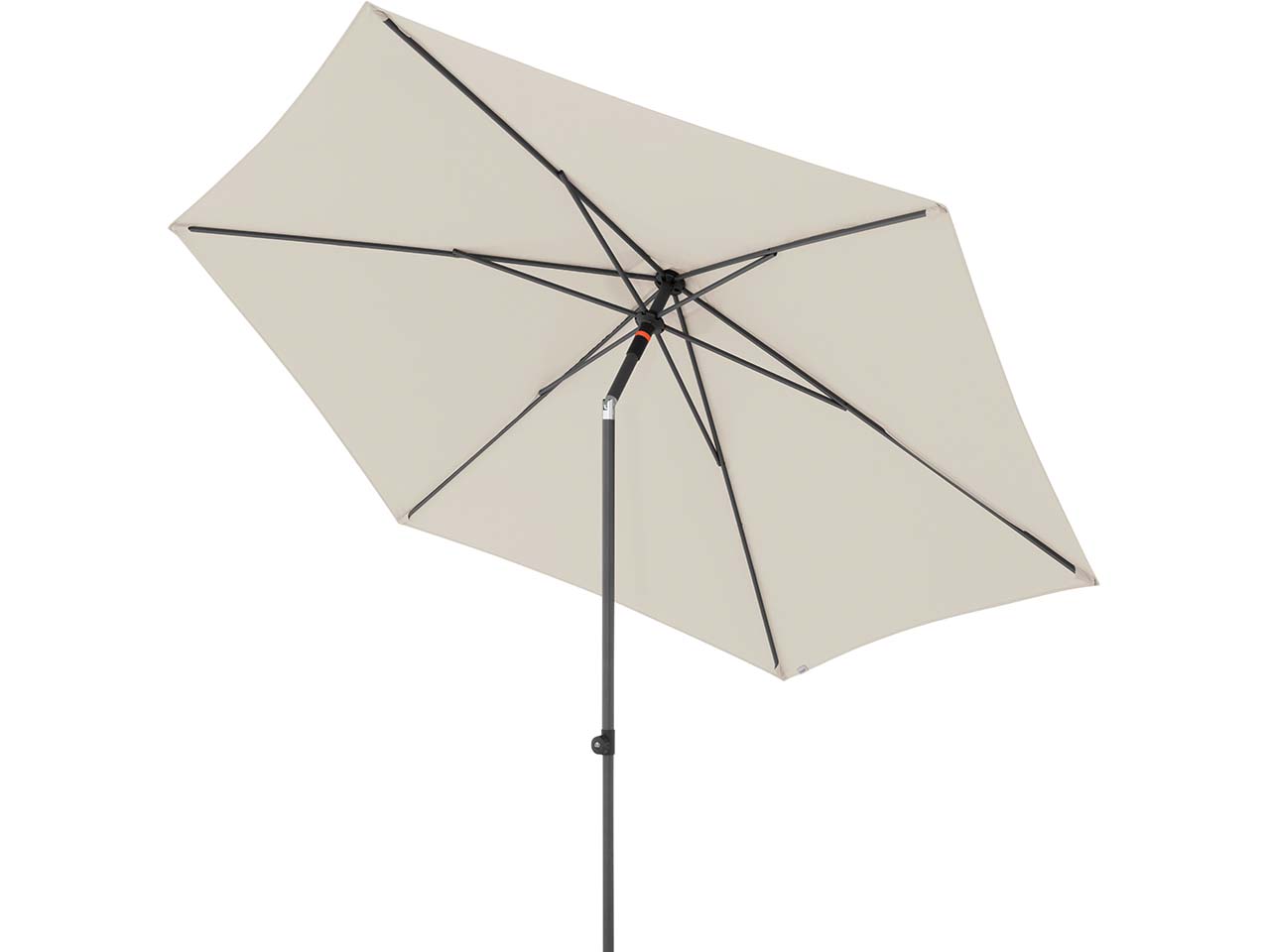 doppler Sonnenschirm "myZone Push Up" Ø 300 cm, HV, natur