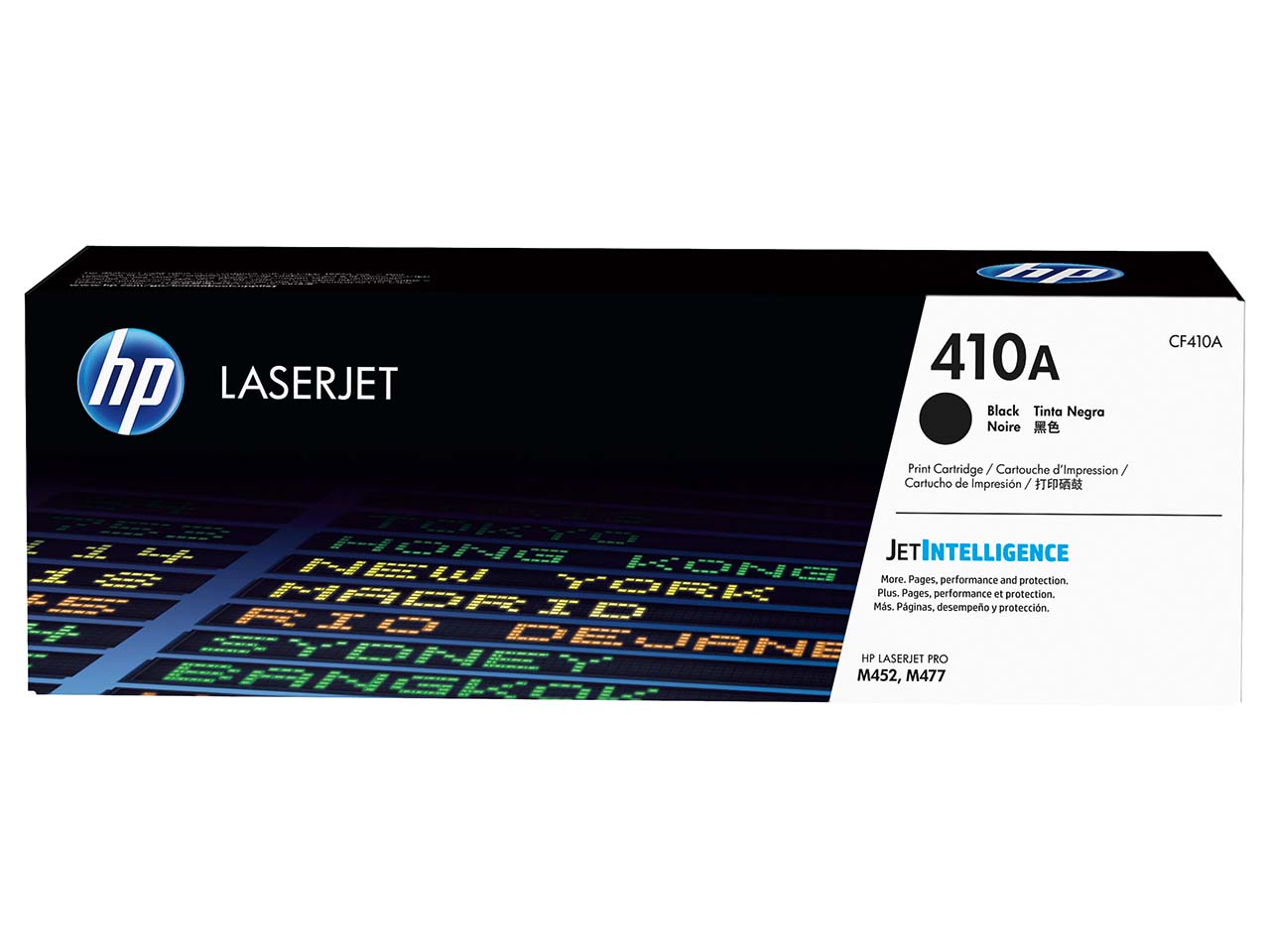 hp Druckkassette CF410A, Nr. 410A schwarz