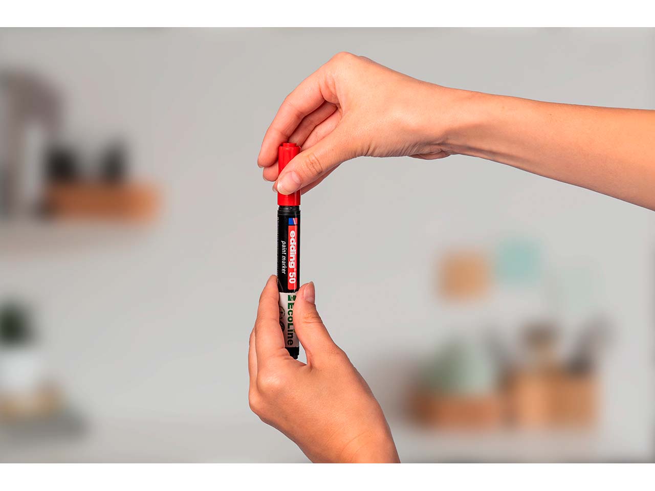 edding Nachfülltinte "LT 25" Lackmarker, 25ml, silber