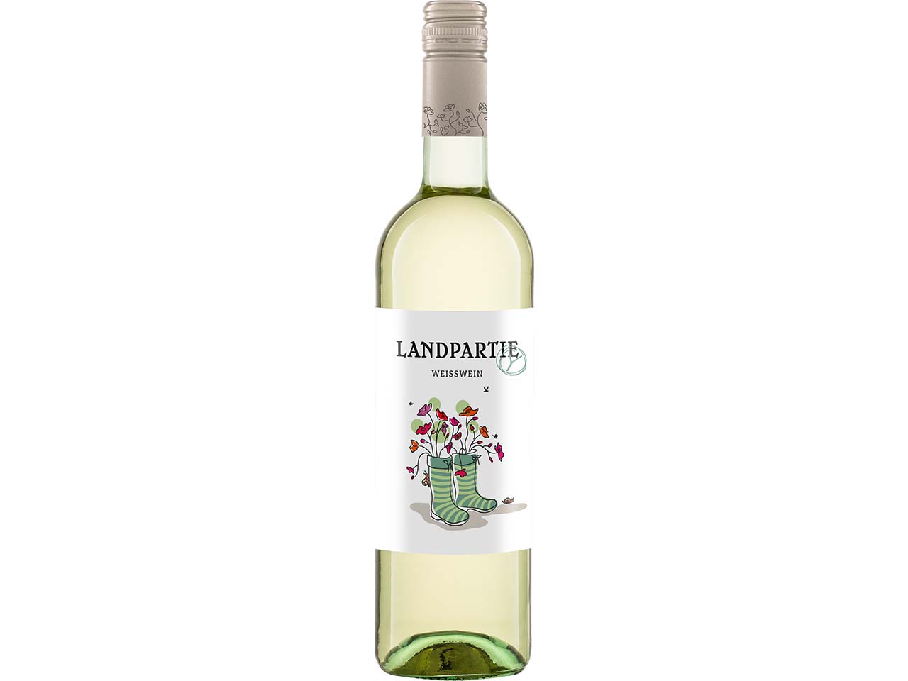Bio-Weißwein 'Landparty' 0,75 l