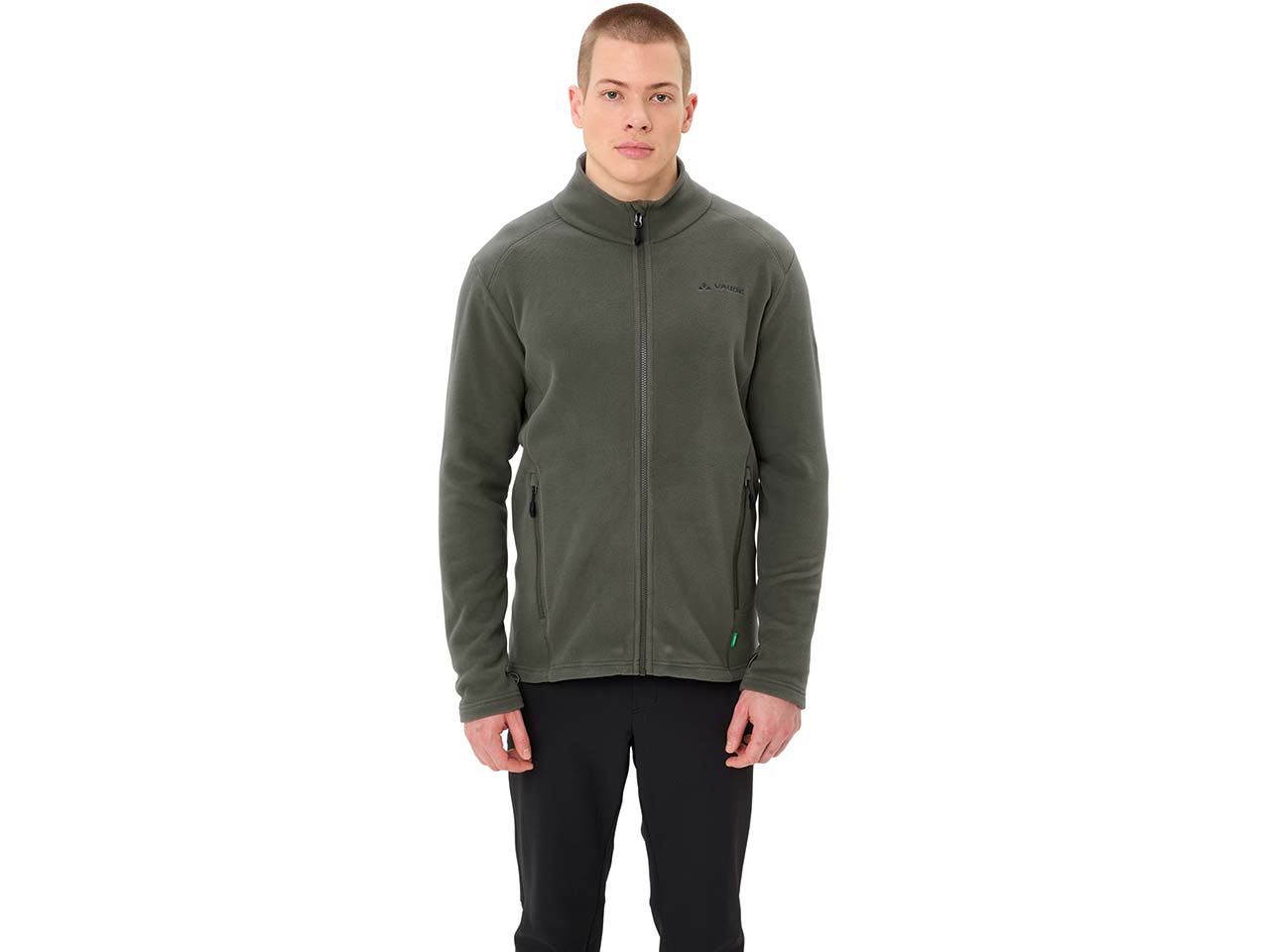 VAUDE Herren-Fleecejacke 'Rosemoor II' mit Innenfleece, khaki, Gr. L