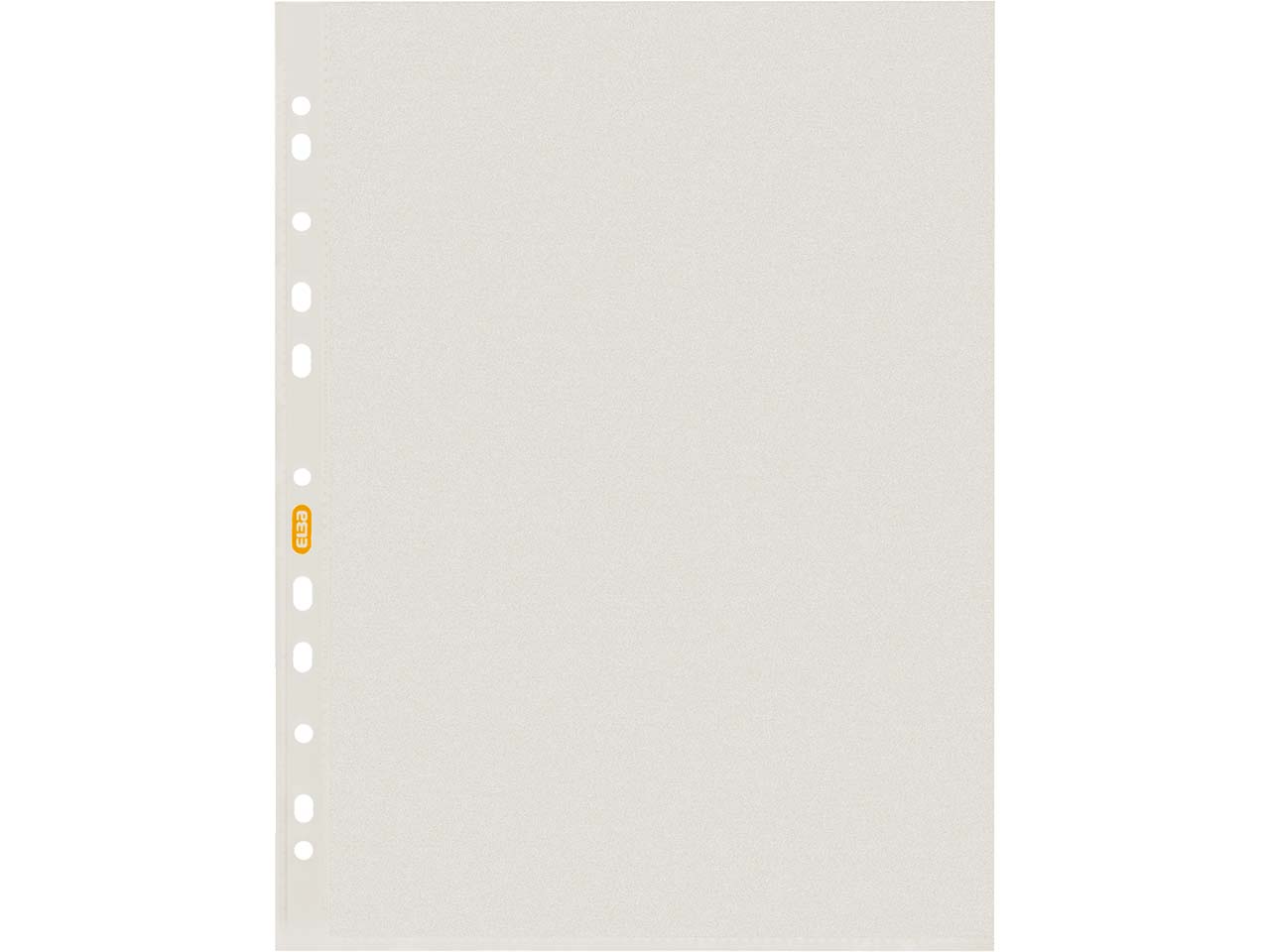 50 ELBA Prospekthüllen aus Recyclingkunststoff DIN A4, 80 µ