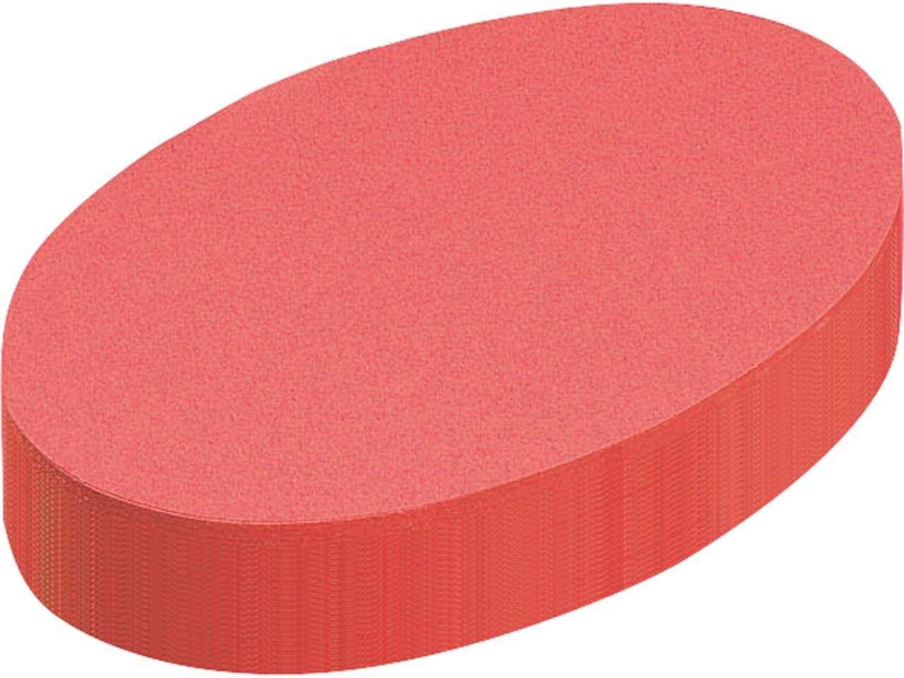 250 Blatt Moderationspapier Ovale 11x19cm rot