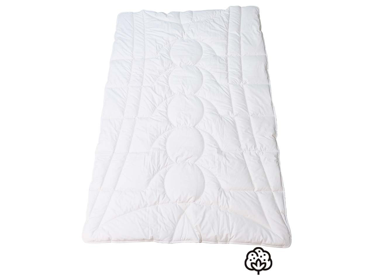 Steppdecke "Kontur Extra Leicht" 200 x 220 cm, mit Baumwollfüllung 880 g