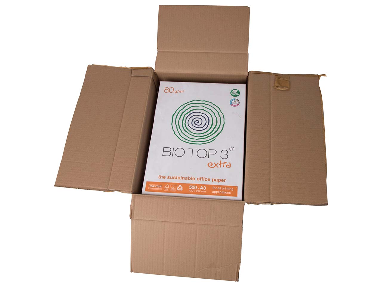 B-Ware Kopierpapier DIN A3, gemischte Ausführungen, 5 Pack, 2.500 Blatt