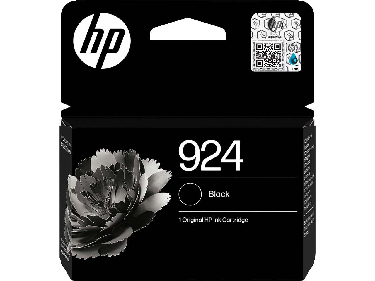 HP Tintenpatrone 4K0U6NE, Nr. 924 schwarz