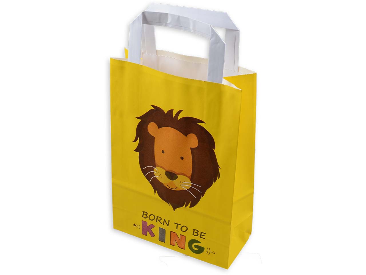 ELCO Papier-Tragetasche "Löwe" 26 x 18 x 8 cm, 50 Stk.