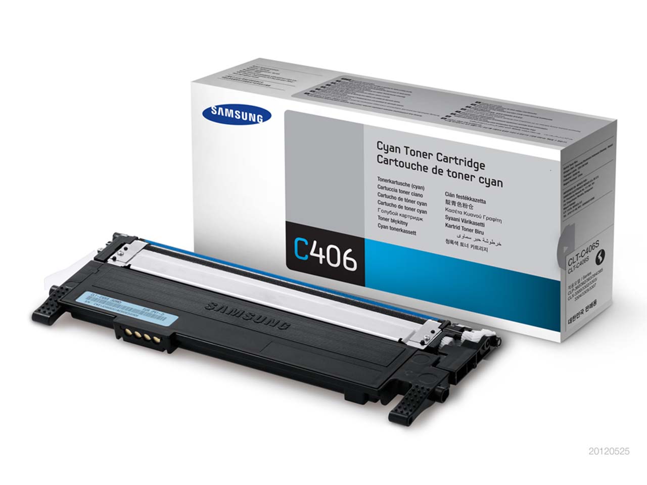 Samsung Toner CLT-C406S cyan