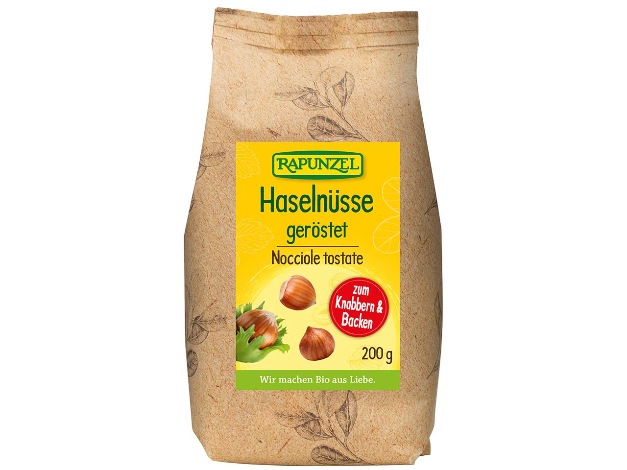 RAPUNZEL Bio-Haselnüsse, geröstet, 200 g