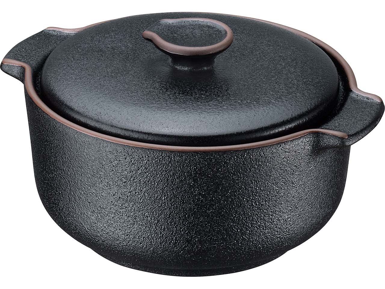 Zassenhaus Auflaufform mit Deckel "WORKER" rund, aus Keramik