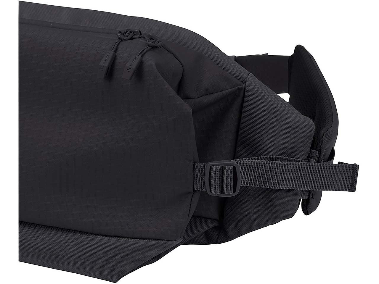 VAUDE Cross-Body-Tasche "CityCross 6" mit Volumenerweiterung, black