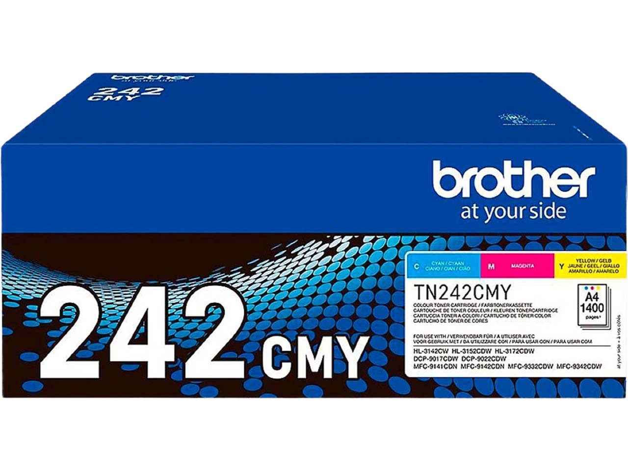 Brother 3er Set Tonerkartuschen TN-242C/M/Y cyan, magenta, gelb